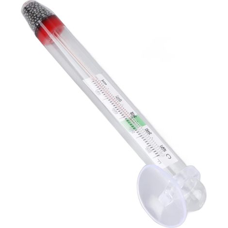 Thermomètre flottant pour aquarium, thermomètre transparent pour aquarium, thermomètre en verre pour aquarium. (1/5)