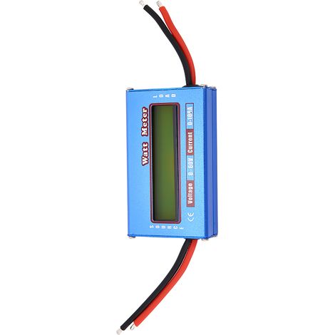 1Pc/lot RC Digital Wattmeter Watt Meter Power Meter Checker DC 60V 100A Balance Voltage Battery