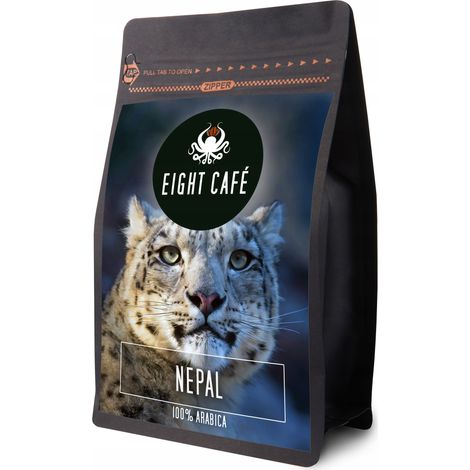 Granos de café recién tostados 100% Arábica Nepal 500g para máquina de espresso (1/5)