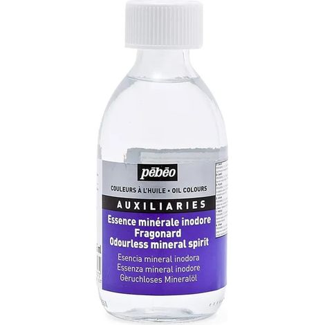 Droguerie Pebeo Terpentin essence 245ml vielseitig geruchlos