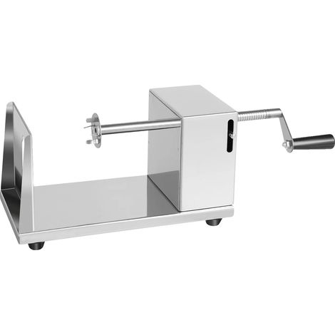 Coupe-pommes de terre, fonctionnement manuel, acier inoxydable de qualité supérieure, Argent (1/2)