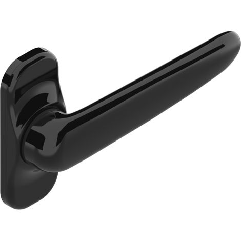 La Croisee Ds – Béquille simple porte Diane aluminium 8mm noire – Saillie réduite pour espaces restreints – DS6478013 (1/4)