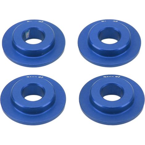 4 Pièces Joint d'Adaptateur de Jante en Alliage d'Aluminium Robuste et Durable pour TRAXXAS UDR 1/7 Voiture RC Bleu (1/5)