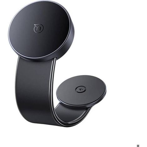 1 support voiture magnétique, bras flexible 360°, fixation adhésive 3M, compatible MagSafe, pour iPhone et smartphones équipés d'anneau magnétique (1/3)