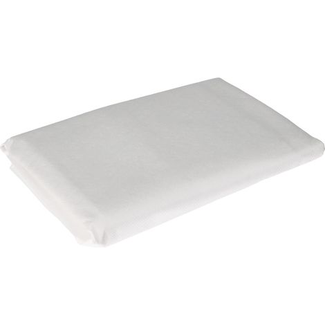Sweetnight 028351 allergostop Fodera per Cuscino in Fibra Sintetica Senza Trattamento Chimico, Bianco, 65x65
