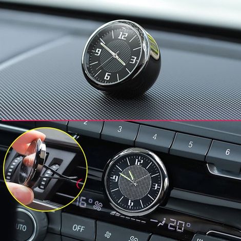 Rivestimenti interni dell'auto, decorazioni del cruscotto, orologio dell'auto (1/4)