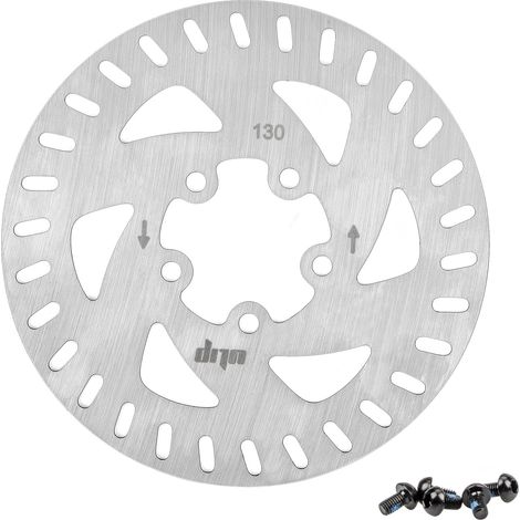 Disque de frein ULIP 130 mm à 5 trous avec vis, plaquettes de frein pour trottinette électrique Xiaomi Electric Scooter 4 Pro