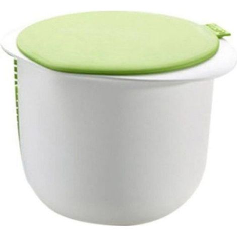 Kit de fabrication de fromage avec couvercle, l'outil de cuisine de moule de fabricant de fromage de maison (1/4)