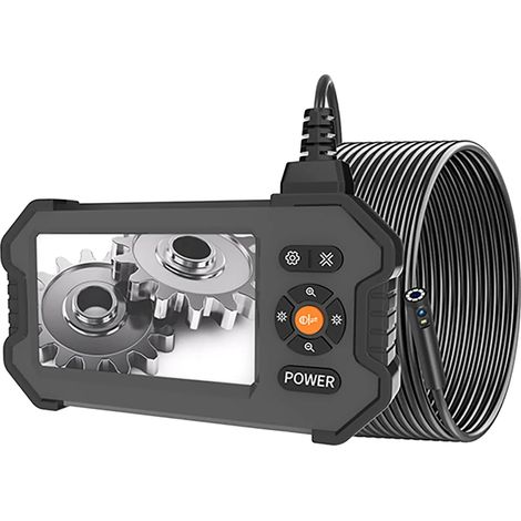 Caméra Endoscope, Étanche IP67, Écran LCD de 4,3 Pouces, 8MM Double Lentille, 5M (1/2)