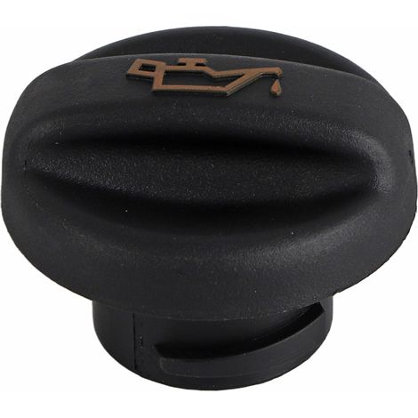 Yctze Schwarzer Kunststoff-Motordeckel für Auto-Motorölfilter, passend für C15 2001 2005 207 2006 2014 607 2000 2008 407 2004 2010.