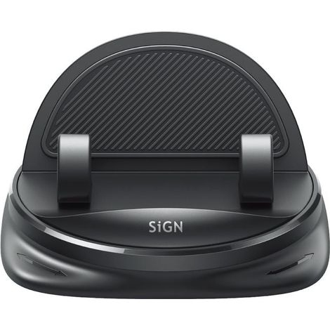 SiGN 360° drehbare Handyhalterung für Instrumententafel - Schwarz