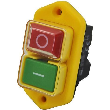 pair Interrupteur intégré 230 V sans tension Kedu Kjd17 B 4 broches, avec déclenchement en cas de sous-tension et contacts de bobine, effectue XMT (1/3)