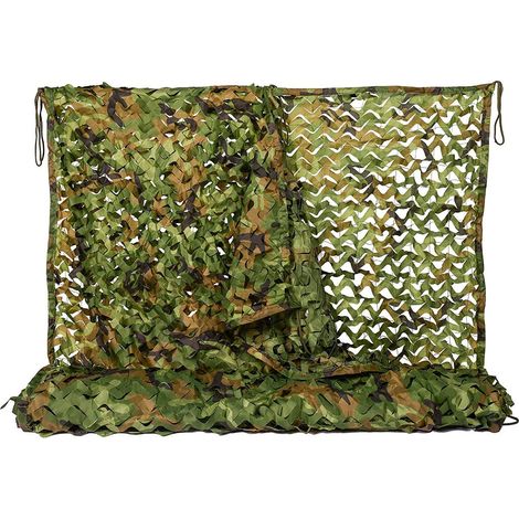 Tissu Oxford 210D 3x3m Camouflage Woodland - Idéal pour Jardin, Fête, Bar, Décoration de Chasse (1/5)