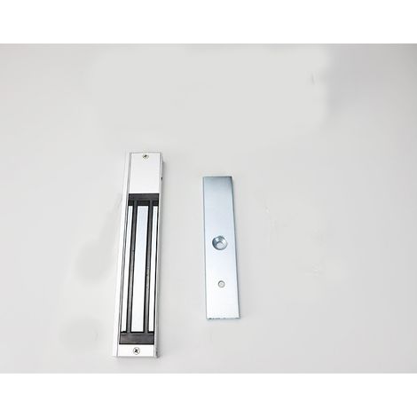 Serrure Electromagnetique - 280 Kg Force De Maintien - Etanche - Alimentation DC 12 V - Pour Portes Bois Metal Verre - 1 Unite (1/5)