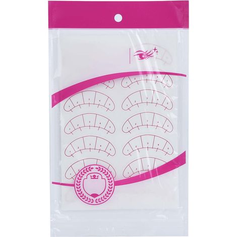 140 autocollants adhésifs repositionnables pour extension de cils, pastilles de positionnement et isolation des cils, outil professionnel de patch (1/5)