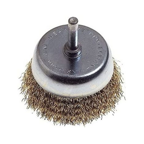 POGGI 485.20 SPAZZOLA A TAZZA ACCIAIO G6 D 85 MM