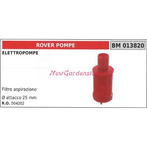 Ansaugfilter ROVER-Elektropumpe 013820