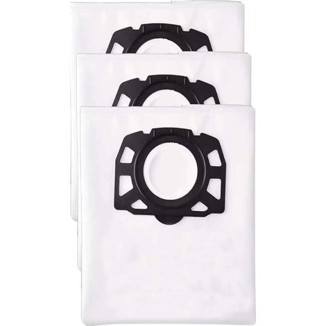 3Pcs Sac Aspirateur, Compatible avec le pour Karcher Sacs Aspirateurs WD2 Plus, Karcher WD 3, WD 3 Battery, KWD 1, KWD 2, KWD 3, MV 3, SE4001, SE4002, Sac Aspirateur Universel (1/4)