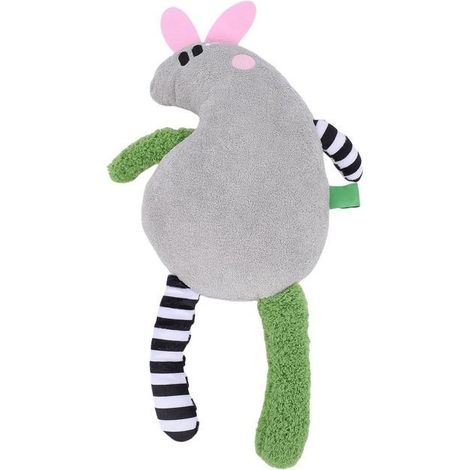 BelleRise - Peluche chien chat – 43 cm – Crinkle paper autodistraction – Intérieur/extérieur (1/5)