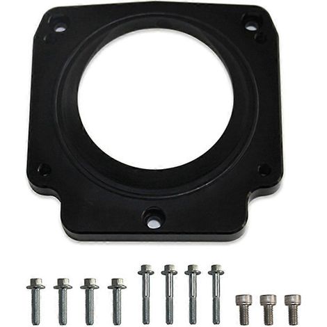 Adaptateur de corps de papillon LS, DBC LM7 LR4 LQ4 LS6 L59 LQ9 LM4 L33 LSX 551513, boulon de collecteur d'admission vers corps de papillon LS3 à 4 boulons (1/5)