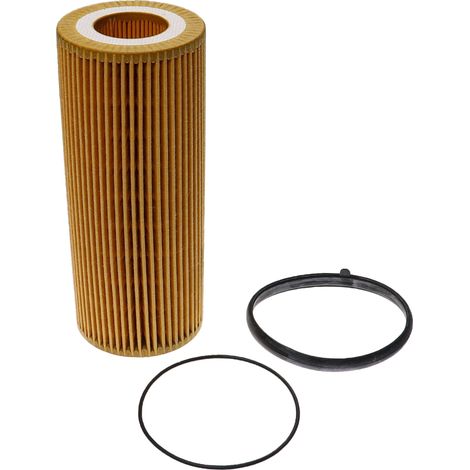 vhbw Filtro aceite reemplaza Mecafilter ELH4362 para coche