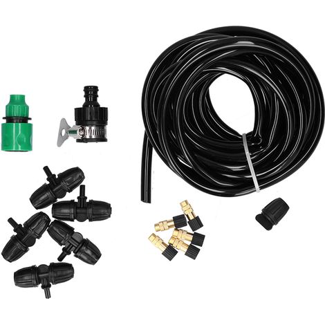 Lot de 5 Arroseurs d'Irrigation Automatique 8/11 Tuyau de Jardin 5M, Kit de Goutte-à-Goutte pour Pelouse et Potager (1/5)
