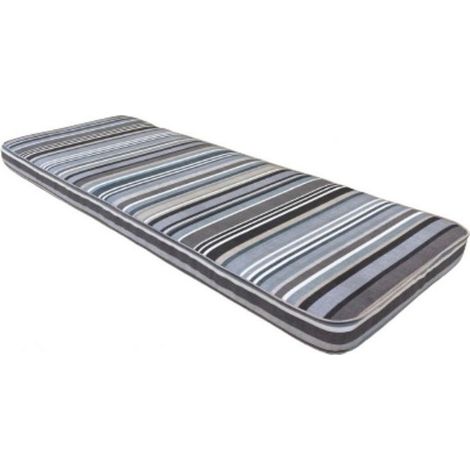 Sandbanks 2 Seater Bench Cushion - L116 x W48 x D6 cm - Grey