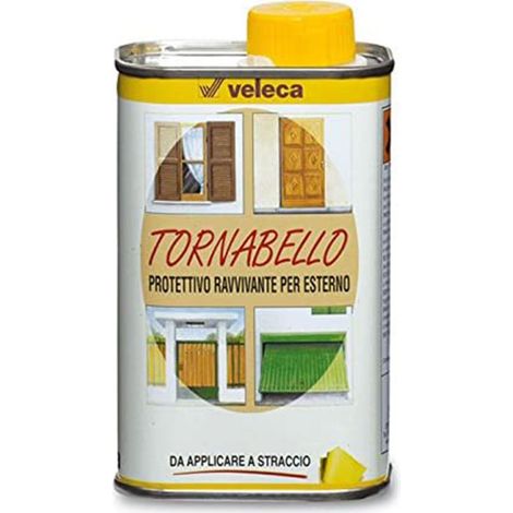 Olio essiccante per legno rinnova serramenti esterni tornabello 250 ml - veleca