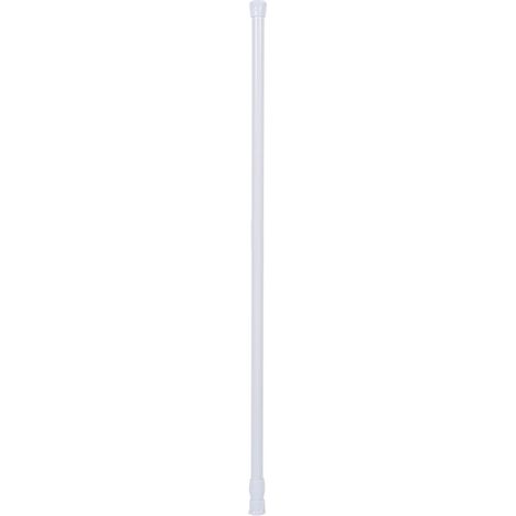 Eosnow Binario per tenda da doccia/bagno telescopico estensibile a molla, asta con asta caricata da 55-90 cm (1/4)