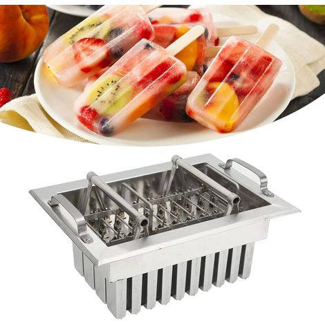 Edelstahl Eisformen Eisformmaschine mit großem