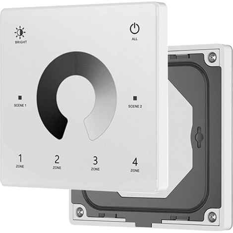 Tuya Pannello di Controllo Touch a 4 Zone per Controller LED Colore Singolo (1/3)