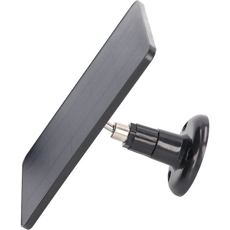 4W5V wasserdichtes Solarpanel für den Außenbereich, verstellbare Halterung für Überwachungskamera, Photovoltaik-Batterie mit geringem Stromverbrauch, Sicherheitsüberwachung (ohne Speicher). (1/5)