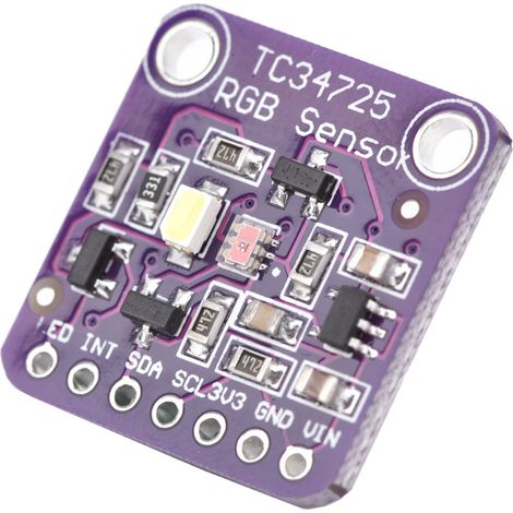 Module de reconnaissance de couleur de capteur de lumière RGB CJMCU34725 TCS34725 compatible Arduino (1/5)