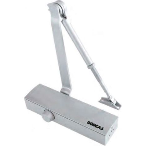 DORCAS DC3 Silver Ferme-porte avec retenue - talla