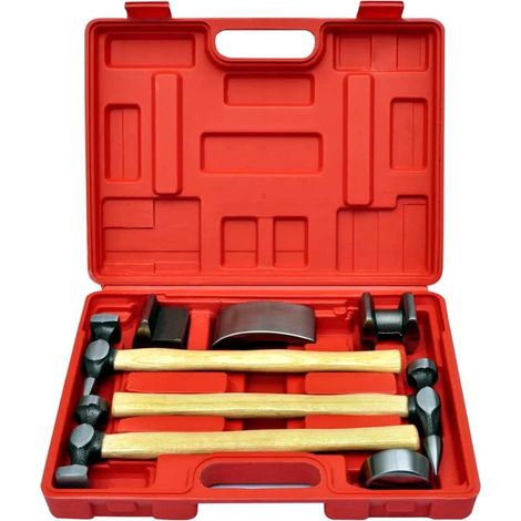 FIMEI Kit de marteaux de carrosserie de voiture et de bosses 7 pcs (1/3)