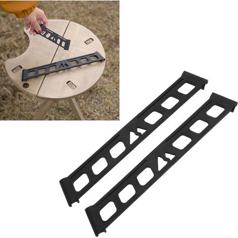 Porte-bagages triangulaire de camping Mountain Fun avec clips latéraux, ensemble de pique-nique portable, grande taille, stable et résistant (1/5)