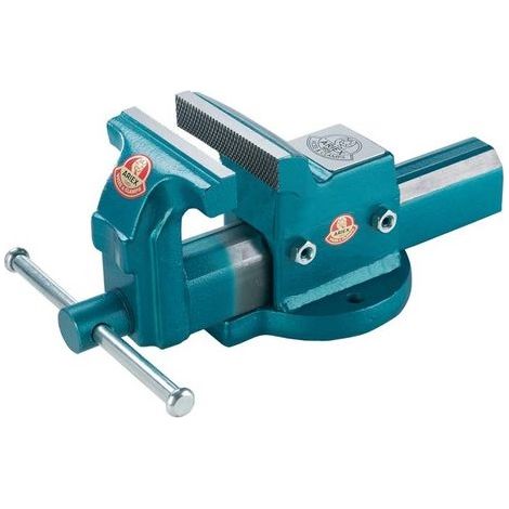 ARIEX 100 MORSA PARALLELA DA BANCO ACCIAIO FORGIATO MODELLO ZEUS A DOPPIA GUIDA - 150 mm
