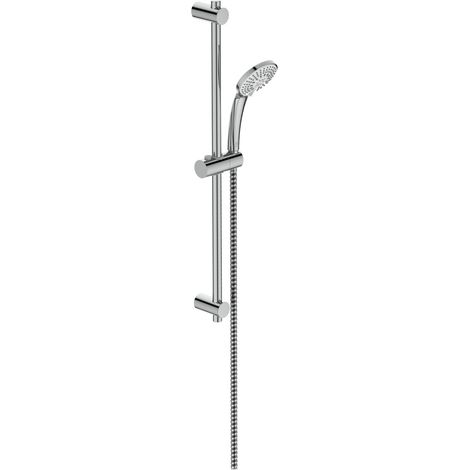 Ideal Standard Idealrain asta doccia M3 Smart, doccetta ø 10 cm, asta murale da 72 cm, finitura cromo B9508AA (1/10)