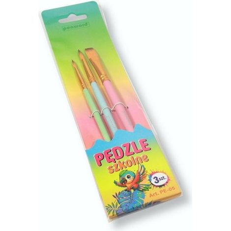 Spazzolini scolastici, 3 pezzi