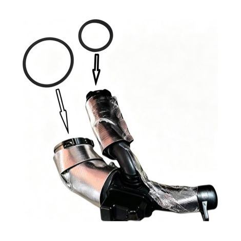 LR122695 Turbocharger Pipe Repair with Rubber Ring and Gasket