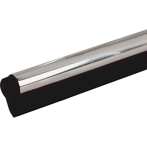 Brosse de nettoyage pour vitres et miroirs de salle de bain avec manche extensible en acier inoxydable (1/5)