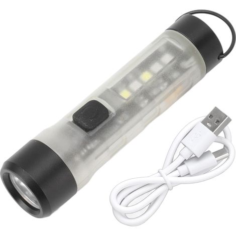Lampe poche porte-clés – mini compacte – camping urgence / nuit – LED (1/5)