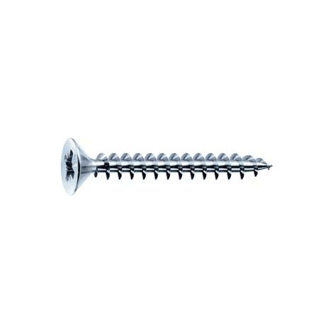 VITI PANEL-VIT TESTA SVASATA PIANA ACCIAIO- - ø mm.6x130 - 100 pezzi MUSTAD