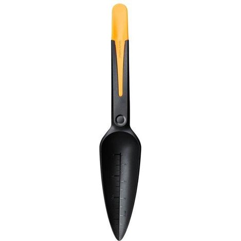 Pala estrecha FISKARS para plantar semillas con escala (1/5)