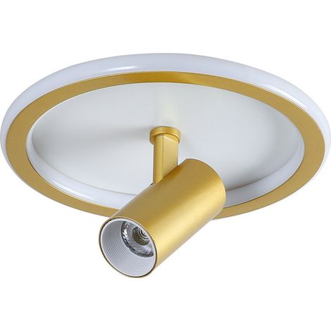 Runde LED-Einbaustrahler für die Decke, Flurleuchten, quadratische Wandleuchten für die Veranda, halbversenkte Strahler, integrierte 30-W-Strahler (1/5)