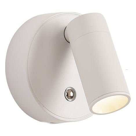 Applique a LED - Applique per soggiorno, applique per camera da letto, installazione magnetica, controllo touch regolabile a 360°, 2000 mAh, ricaricabile tramite USB, rotazione a 360° a sinistra e a d (1/5)