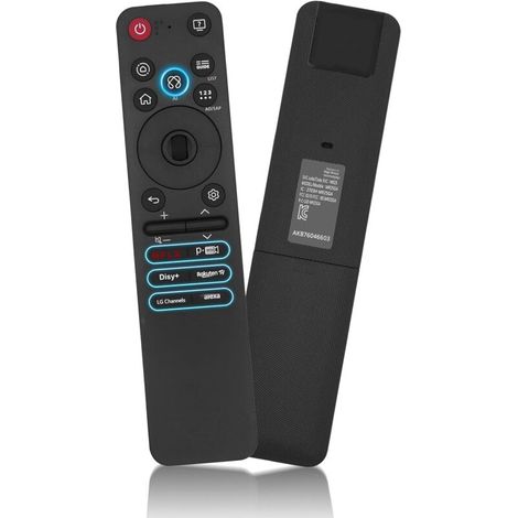 Télécommande MR25GA de rechange pour LG OLED, QNED, UHD, LED et LCD Smart TV avec commande vocale AI, pointeur, molette de défilement, touches de raccourci et prise en charge Alexa (1/5)
