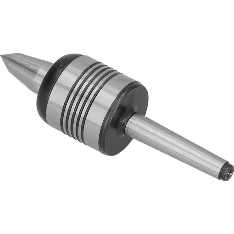 Centreur rotatif en acier, cône Morse MT1, pointe 60°, précision 0.01mm pour tour à métaux (1/5)
