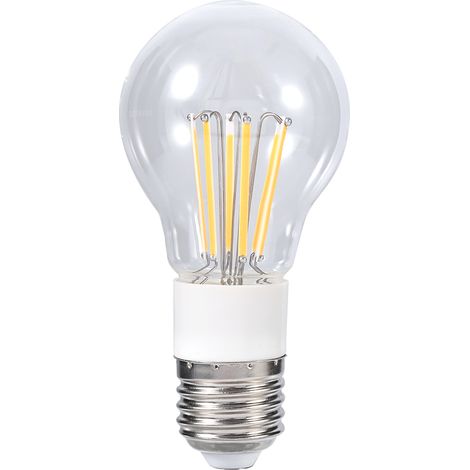 Ampoule LED E27 Filament Dimmable Style Edison Blanc Chaud 6W 220V Pour Lustre Rétro Lot De 1 (1/5)