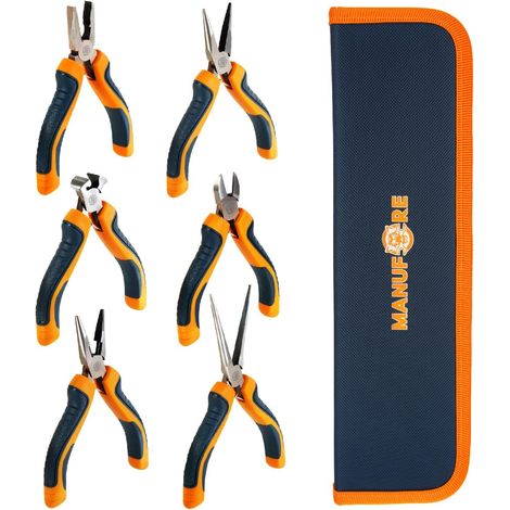 6 Mini Pinces avec Étui pour Bijoux et Bricolage (1/5)